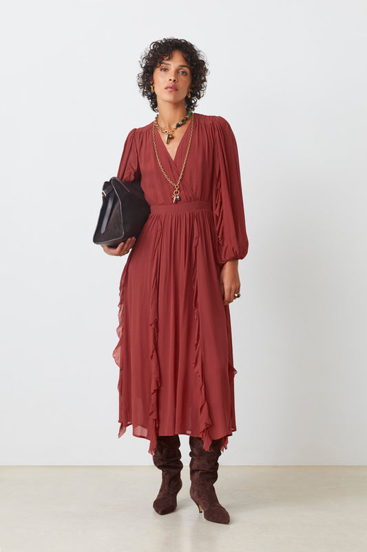 Cassie - Vestidos largos de gasa