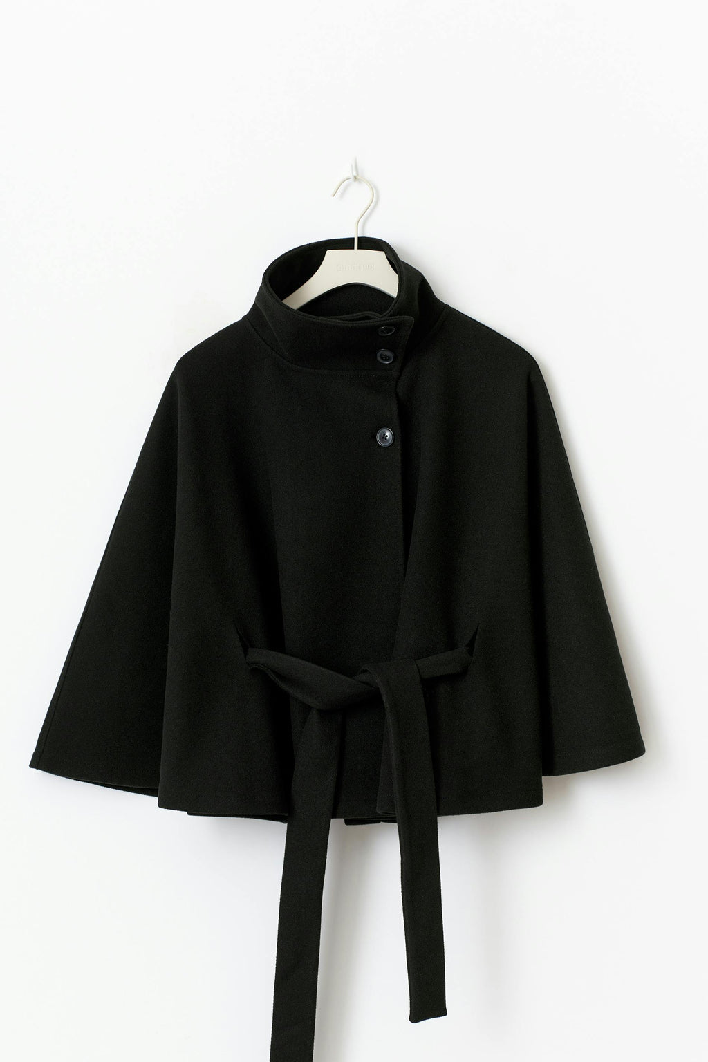 Mia - Chaqueta capa con cinturón